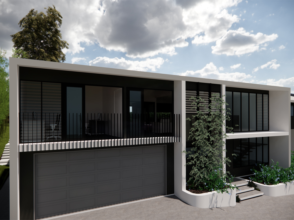 modern home extension residence brisbane