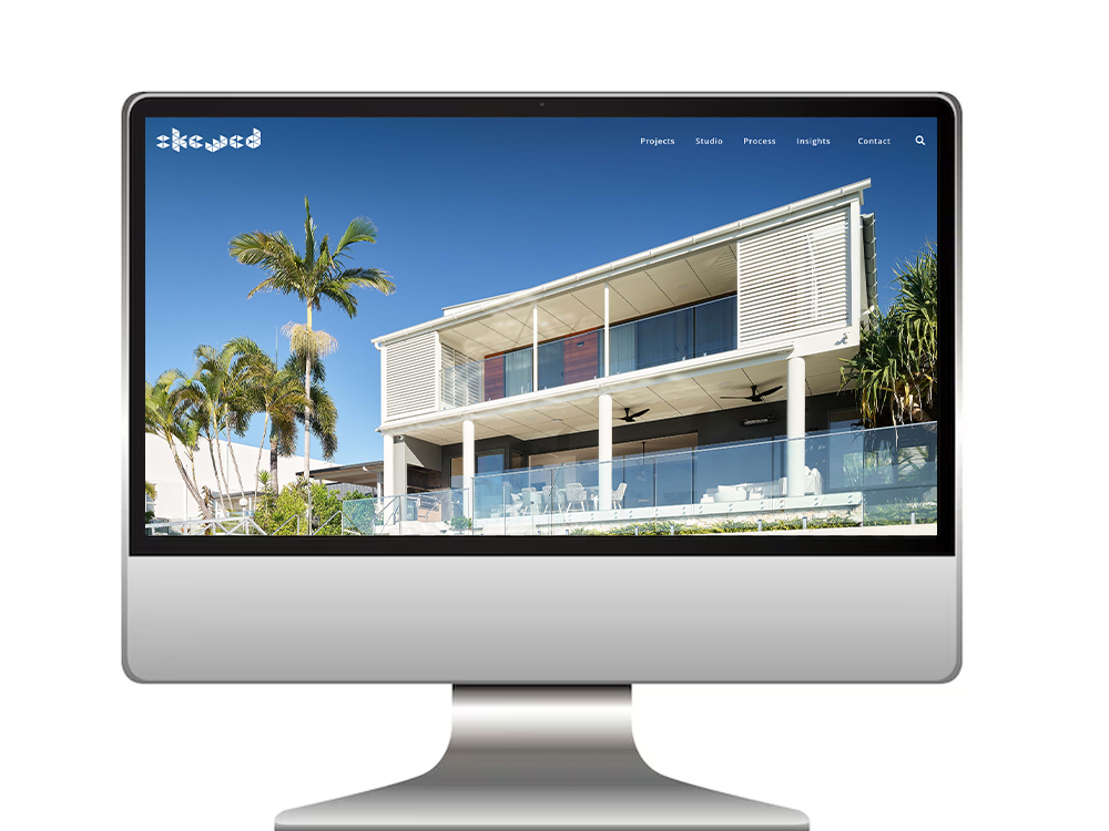 New Skewed Website - Architecture focus