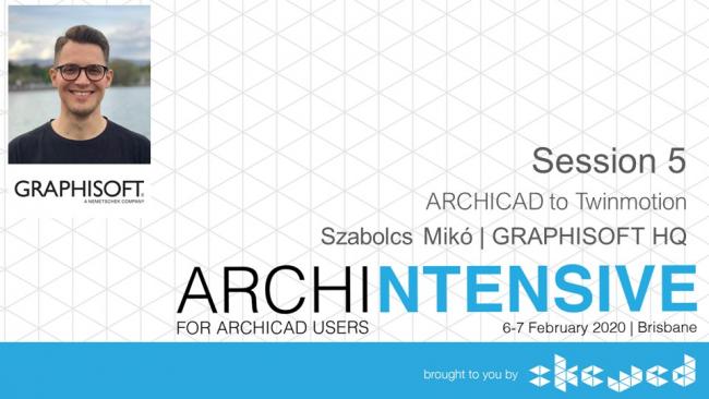 Session 5 slide - ARCHICAD to Twinmotion