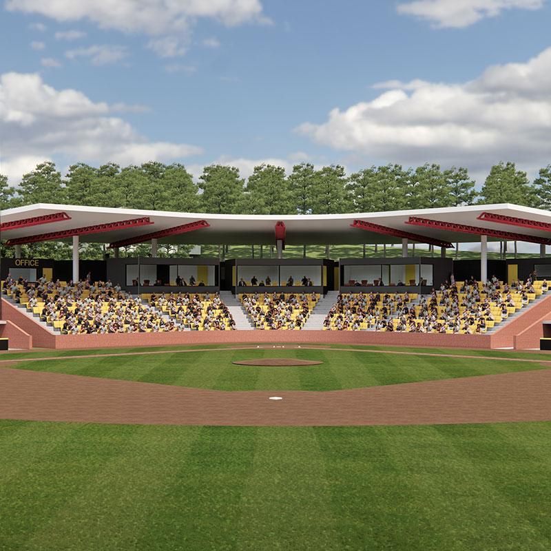 Pine Hills baseball stadium redesign