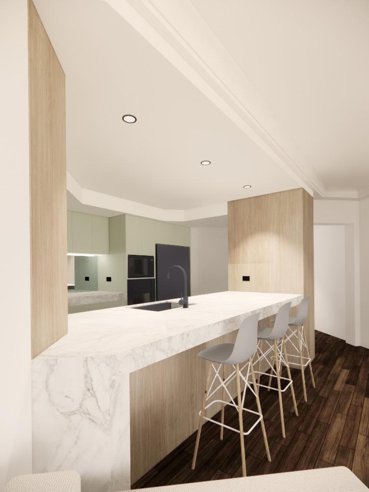 Admiralty Apartment fit out