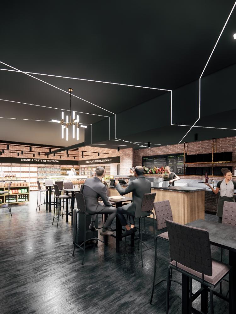 bar fit out concept Melbourne