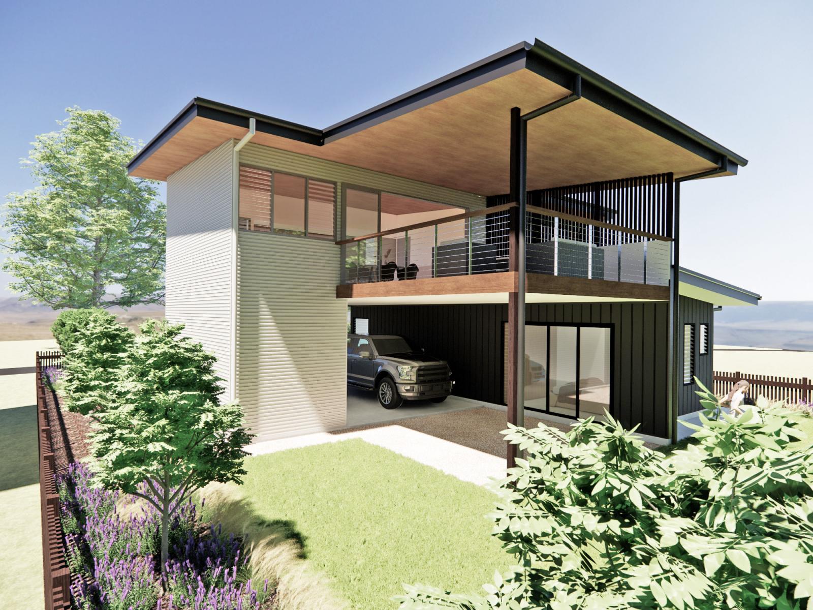 MacLeay Island architectural holiday home