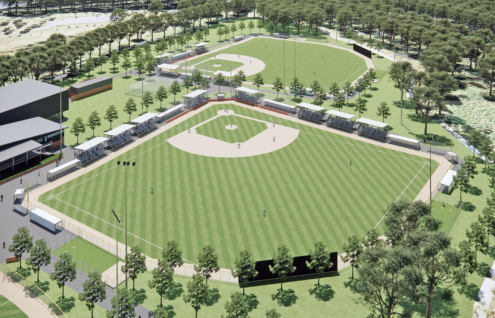 Minnippi Ballpark Master Plan Baseball Precinct