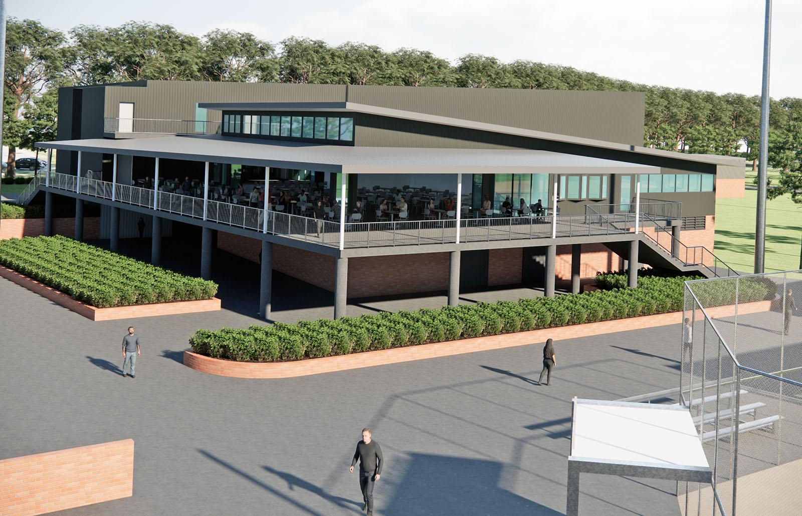 Minnippi Ballpark Master Plan Clubhouse