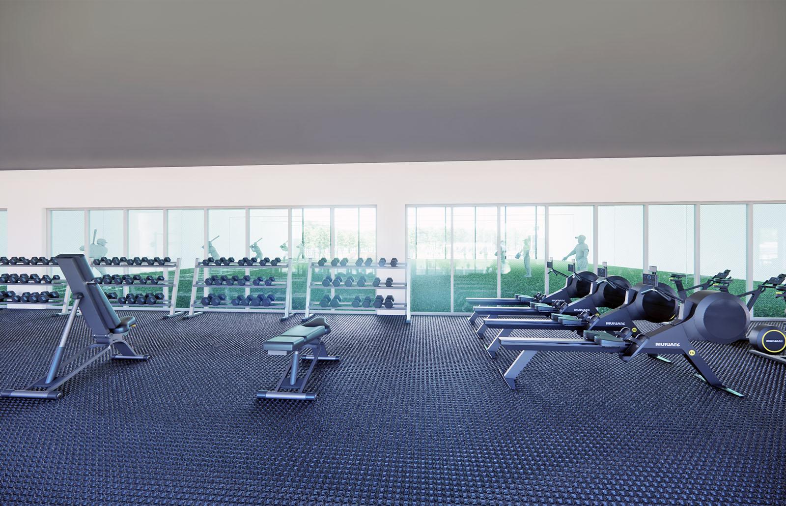 Minnippi Ballpark Master Plan High Performance Centre - Gym