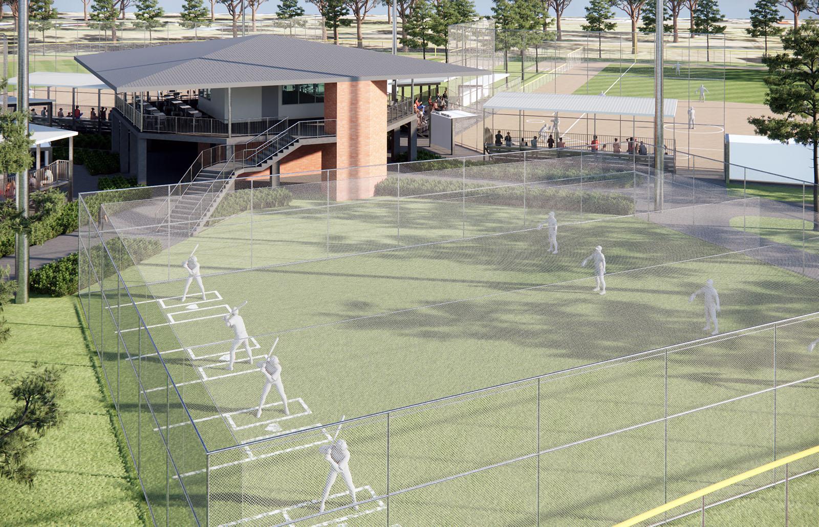 Minnippi Ballpark Master Plan Softball Pavilion