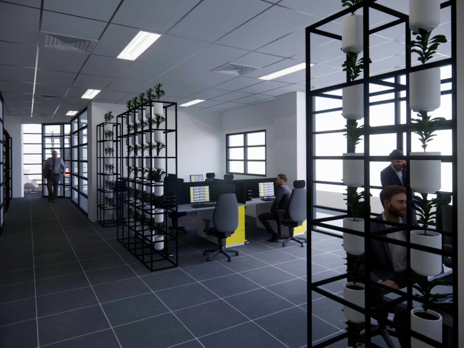 ray white metro north office architectural fit out