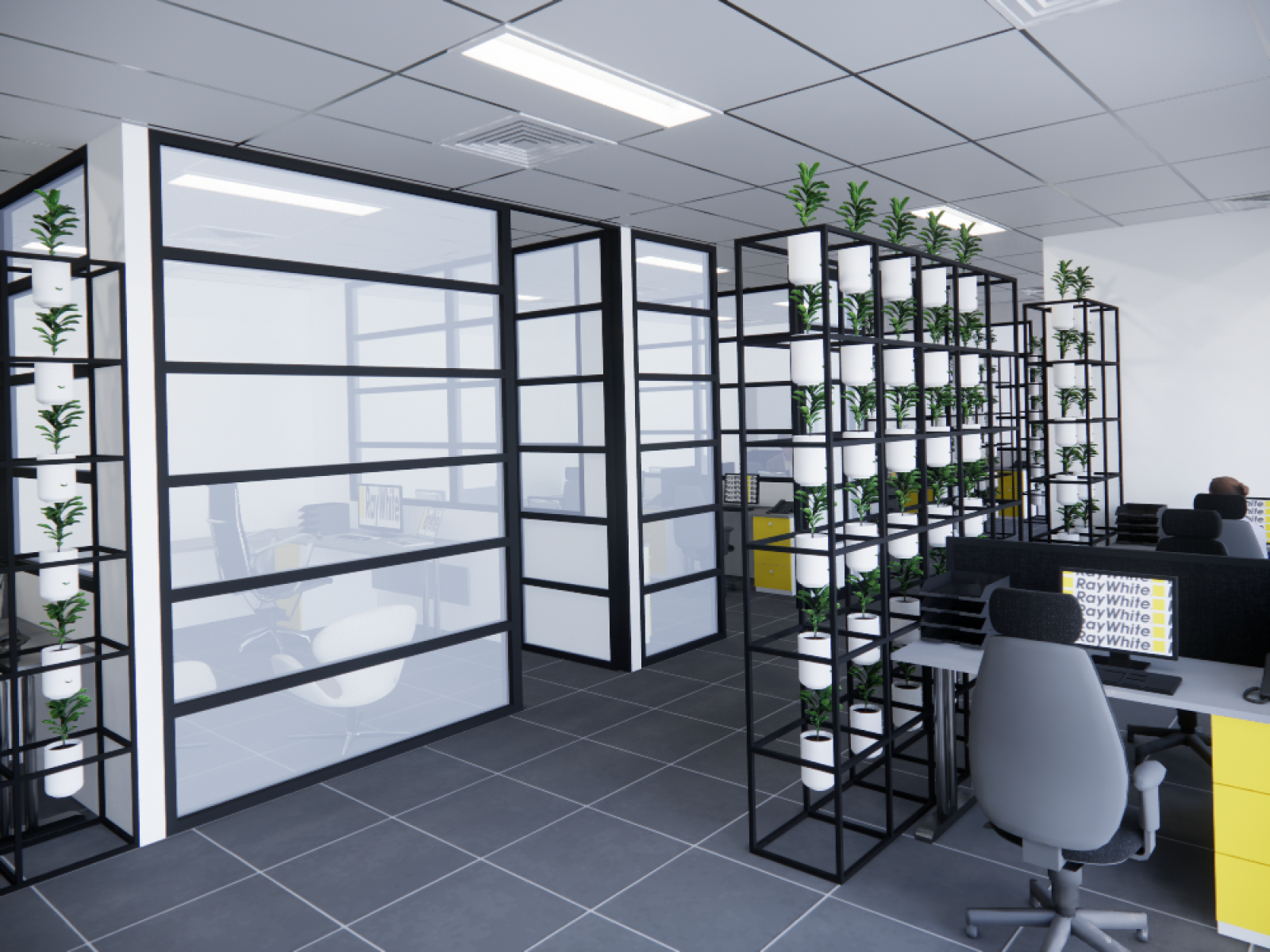 ray white metro north office architectural fit out