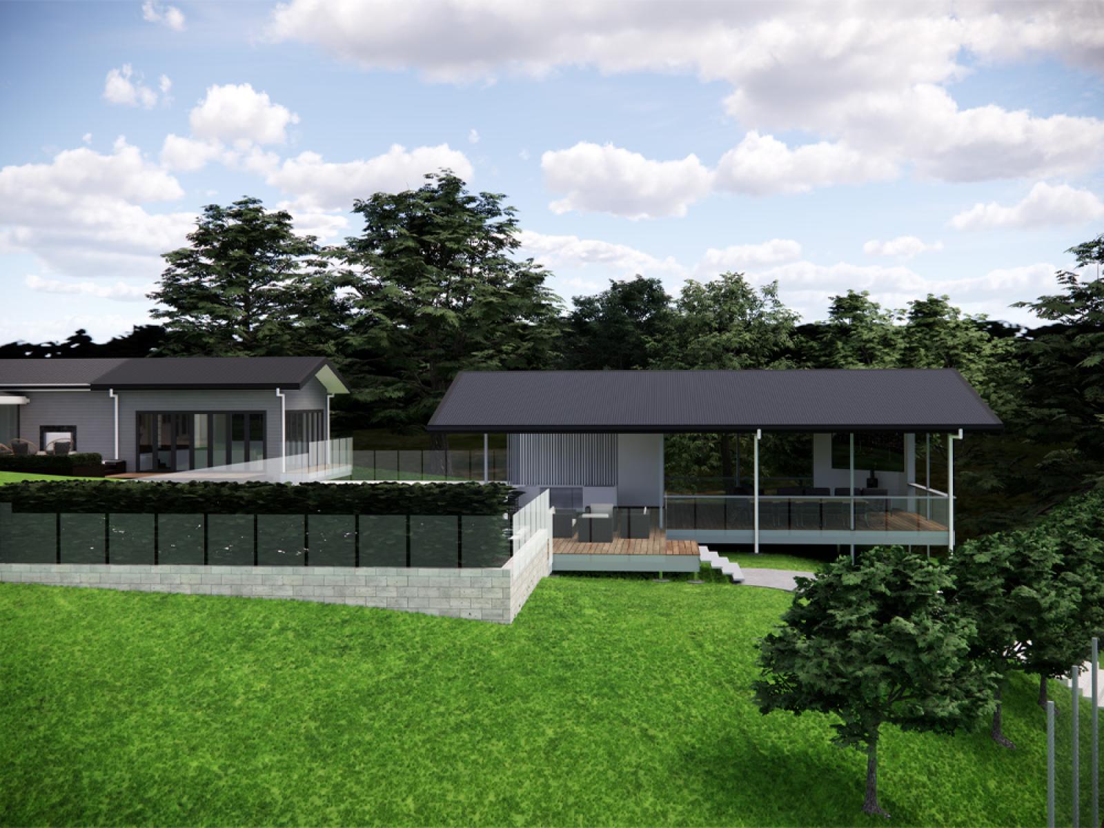 luxury house extension and pool house brookfield