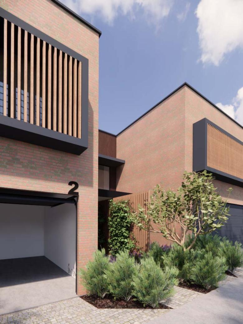 Beams Townhouse Architecture Bridgeman Downs