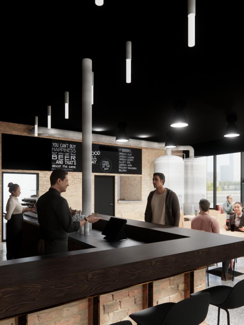 melbourne micro brewery architectural concept