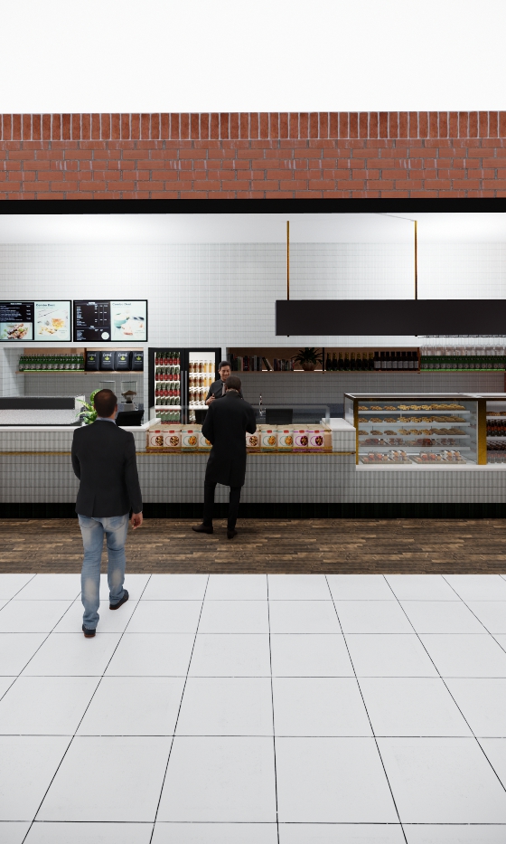 cafe fit out concept Melbourne