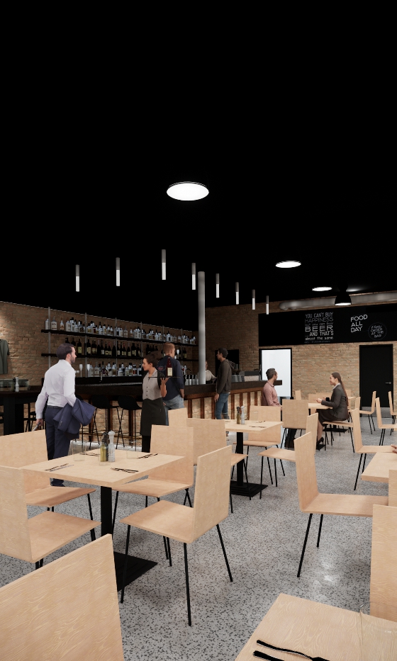 microbrewery fit out concept Melbourne